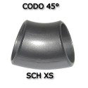 Codo 45° SCH XS