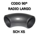 Codo 90° Radio Largo SCH XS